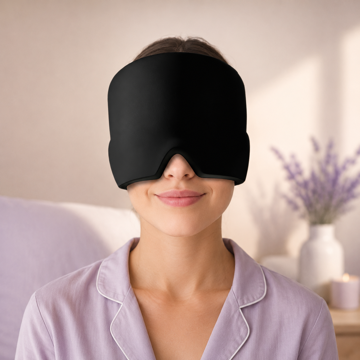 Masque de nuit rafraîchissant  — Sommeil frais et réparateur Ellune
