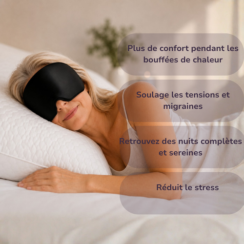 Masque de nuit rafraîchissant  — Sommeil frais et réparateur Ellune